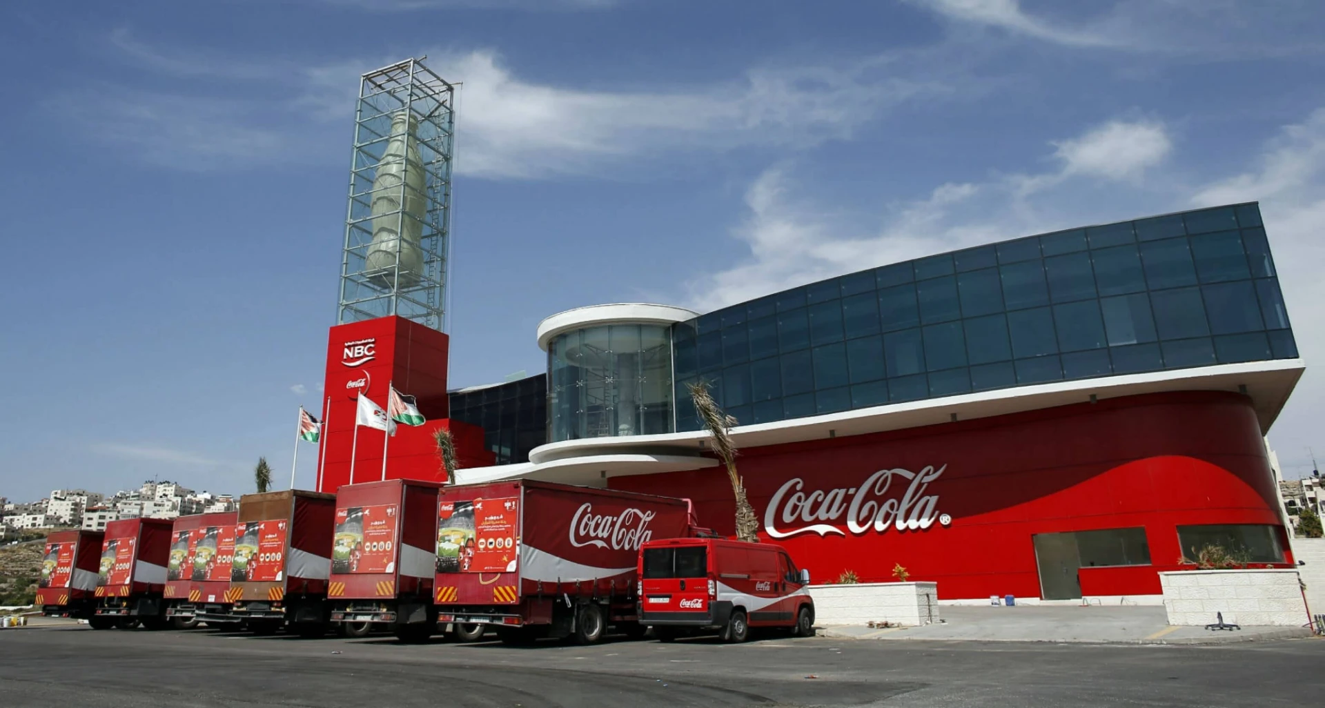 Coca-Cola bottling facility and distribution fleet