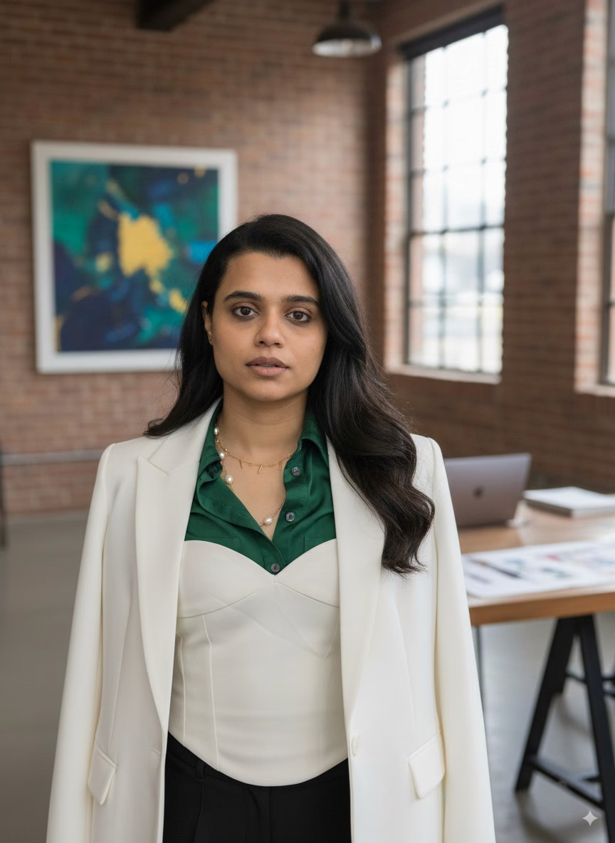 Aisha Jariwala, Creative Director · Design